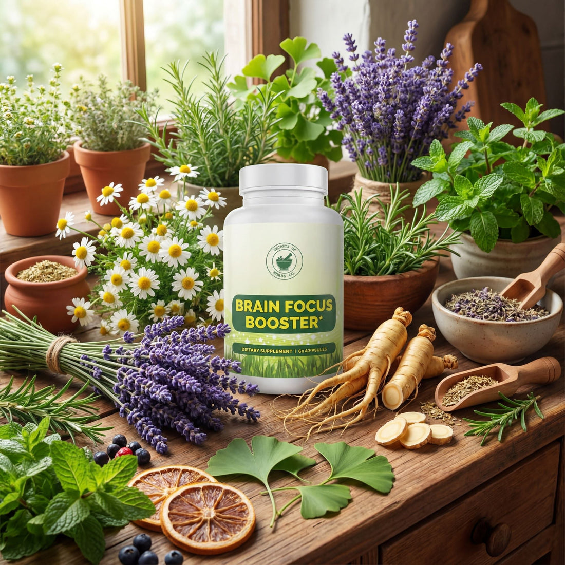 Brain Focus Booster: Sharpen Your Concentration Naturally