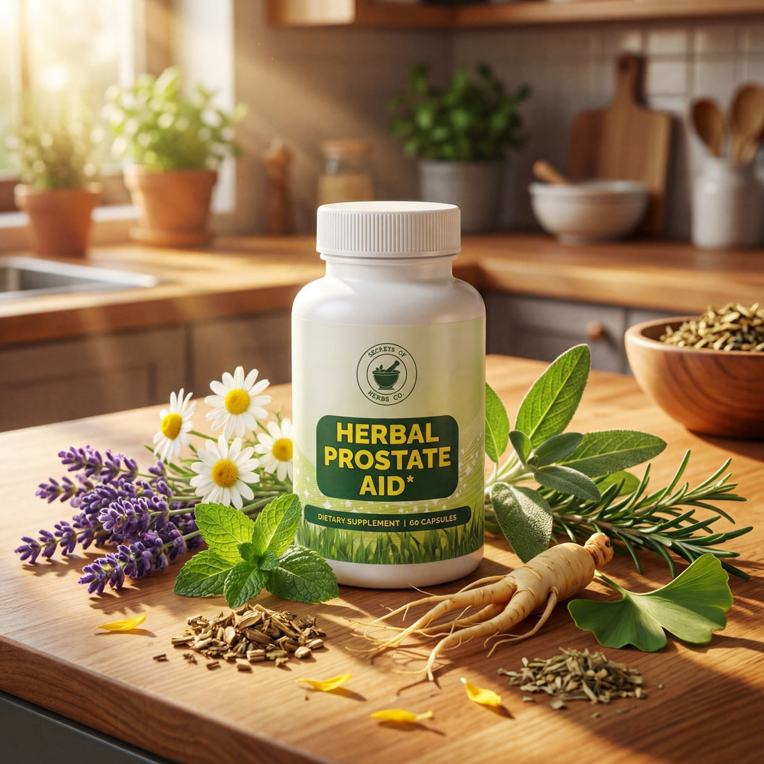Herbal Prostate Aid: Natural Support for Prostate Health