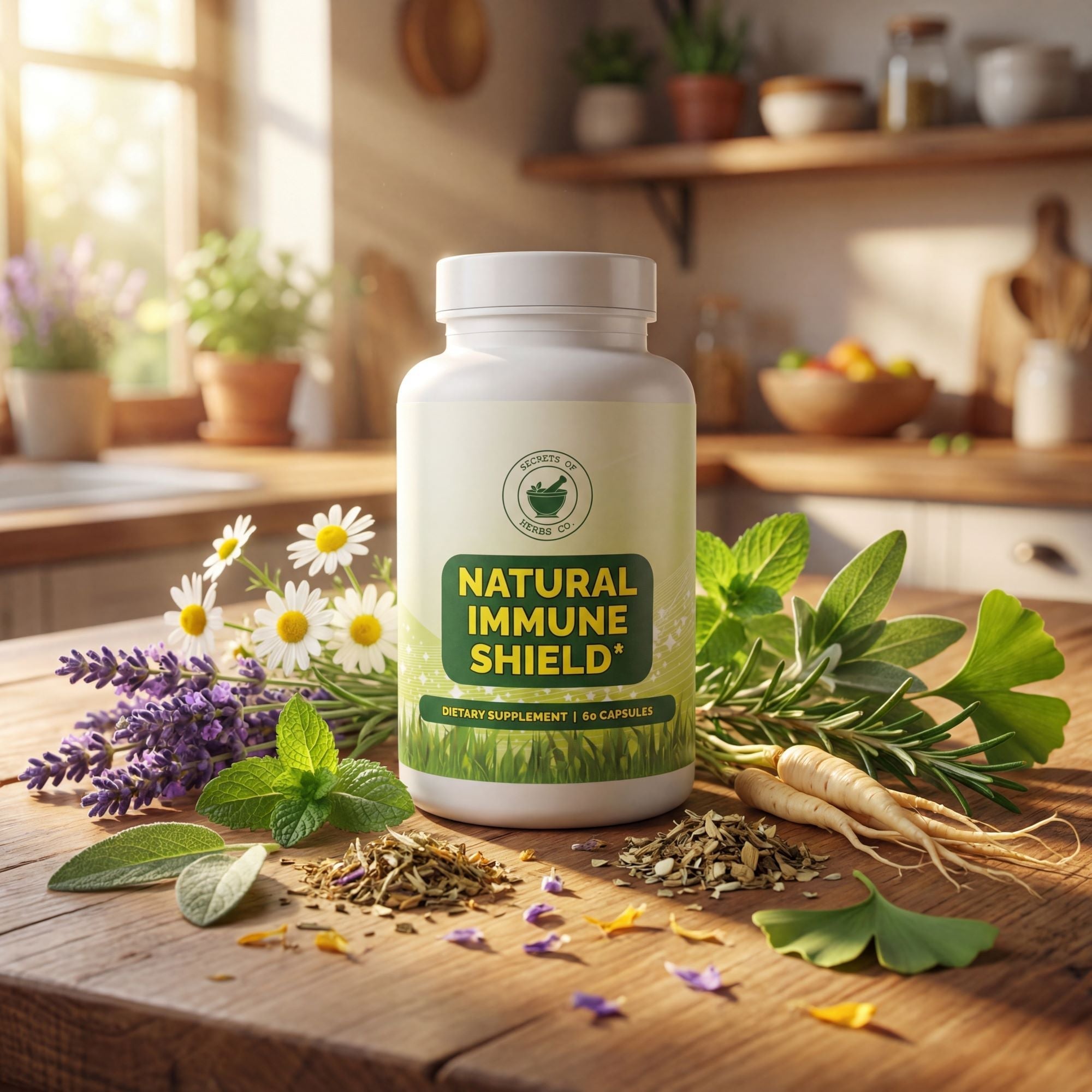 Natural Immune Shield: Strengthen Your Body's Natural Defenses