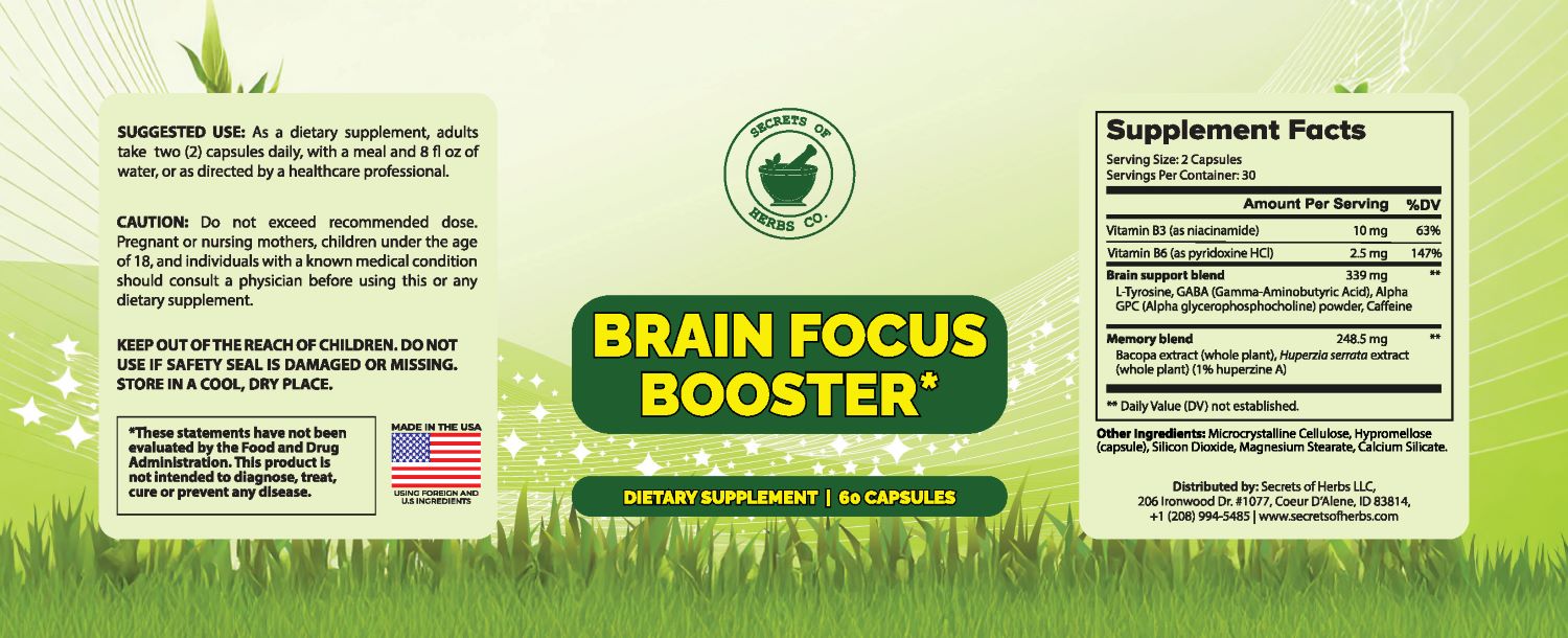 BRAIN FOCUS BOOSTER
