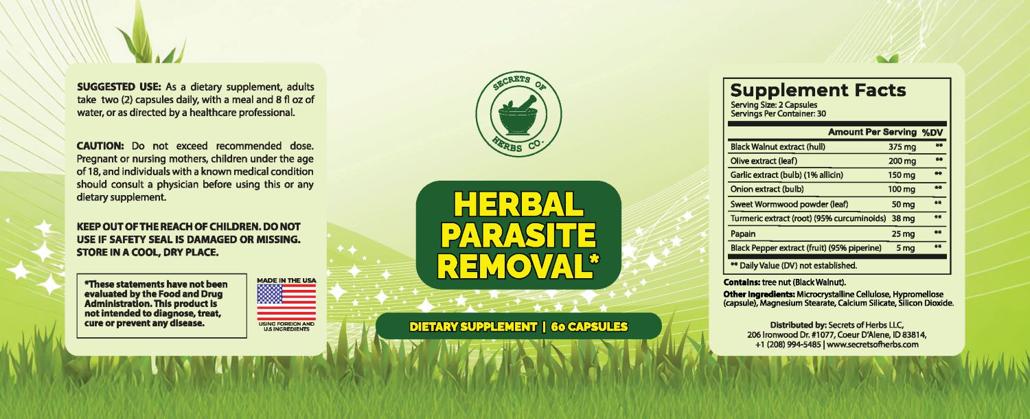 HERBAL PARASITE REMOVAL