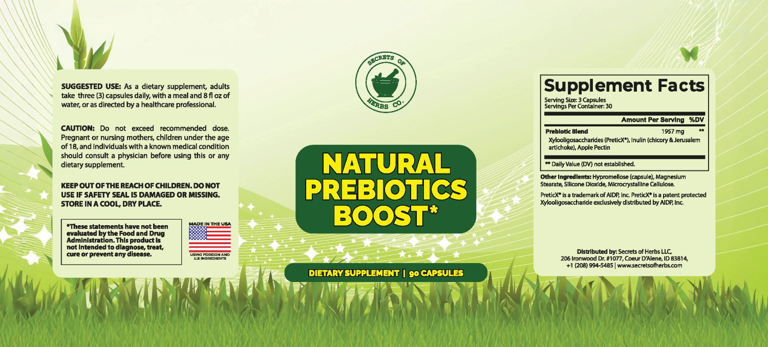 NATURAL PREBIOTICS BOOST