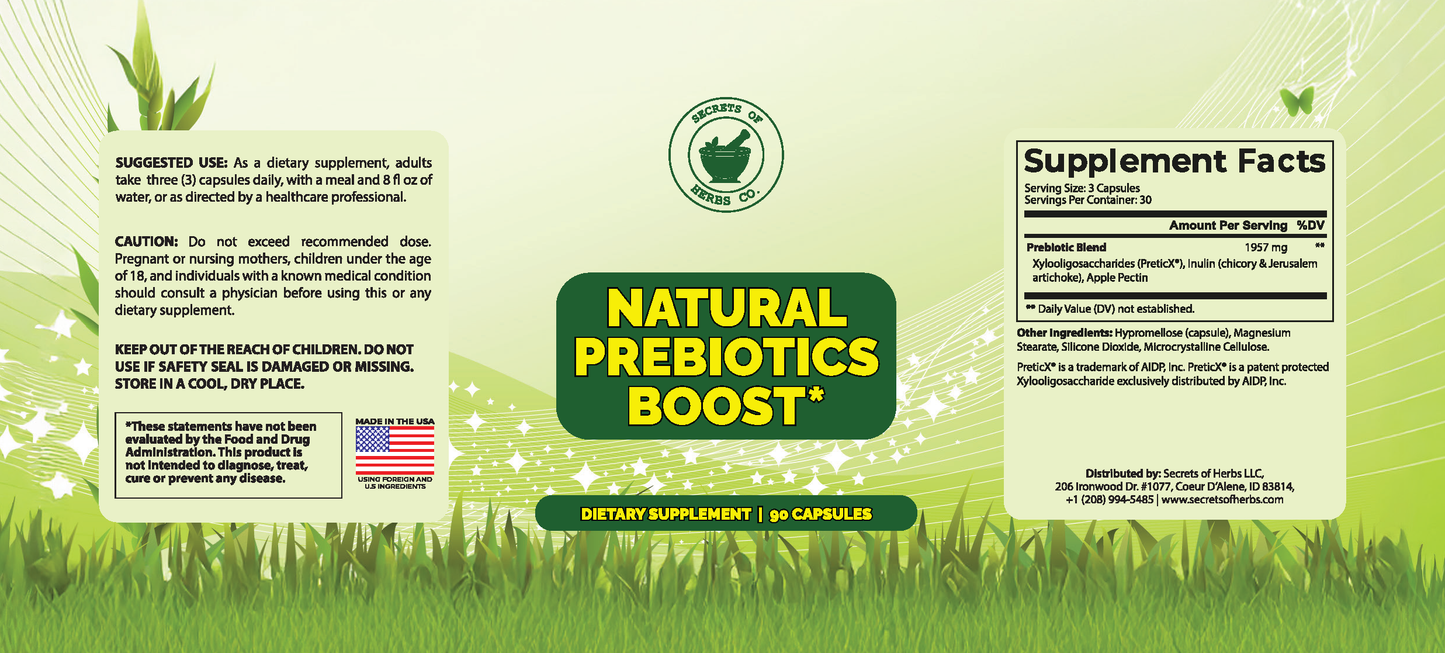NATURAL PREBIOTICS BOOST