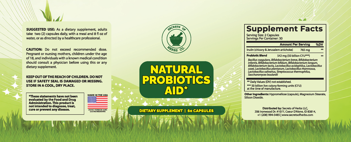 NATRAL PROBIOTICS AID