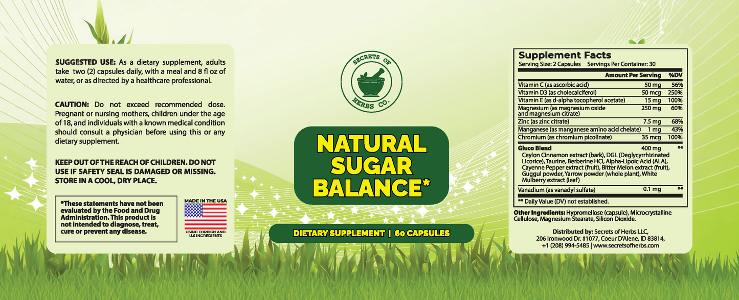 NATURAL SUGAR BALLANCE